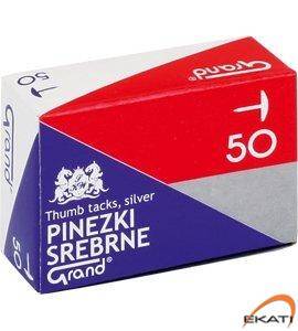 Pinezki srebrne S50 (10paczek) GRAND