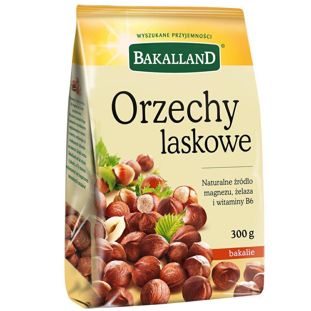 Orzechy laskowe 300g BAKALLAND