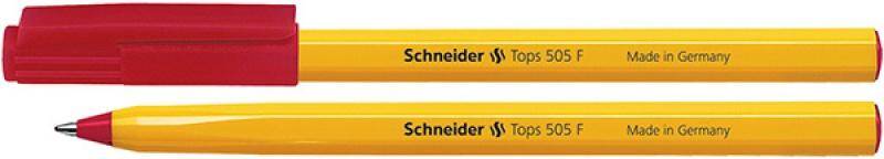 Długopis SCHNEIDER Tops 505  F  czerwony