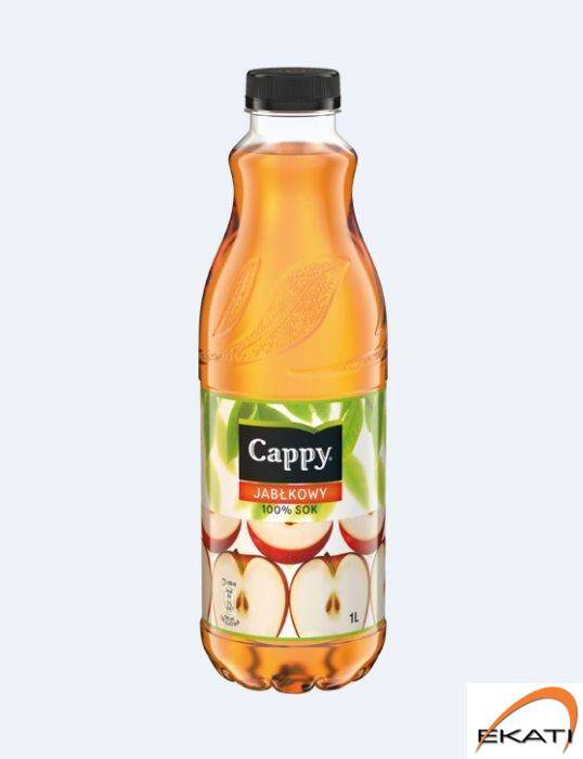 Sok CAPPY JABŁKOWY 100% 1L butelka PET