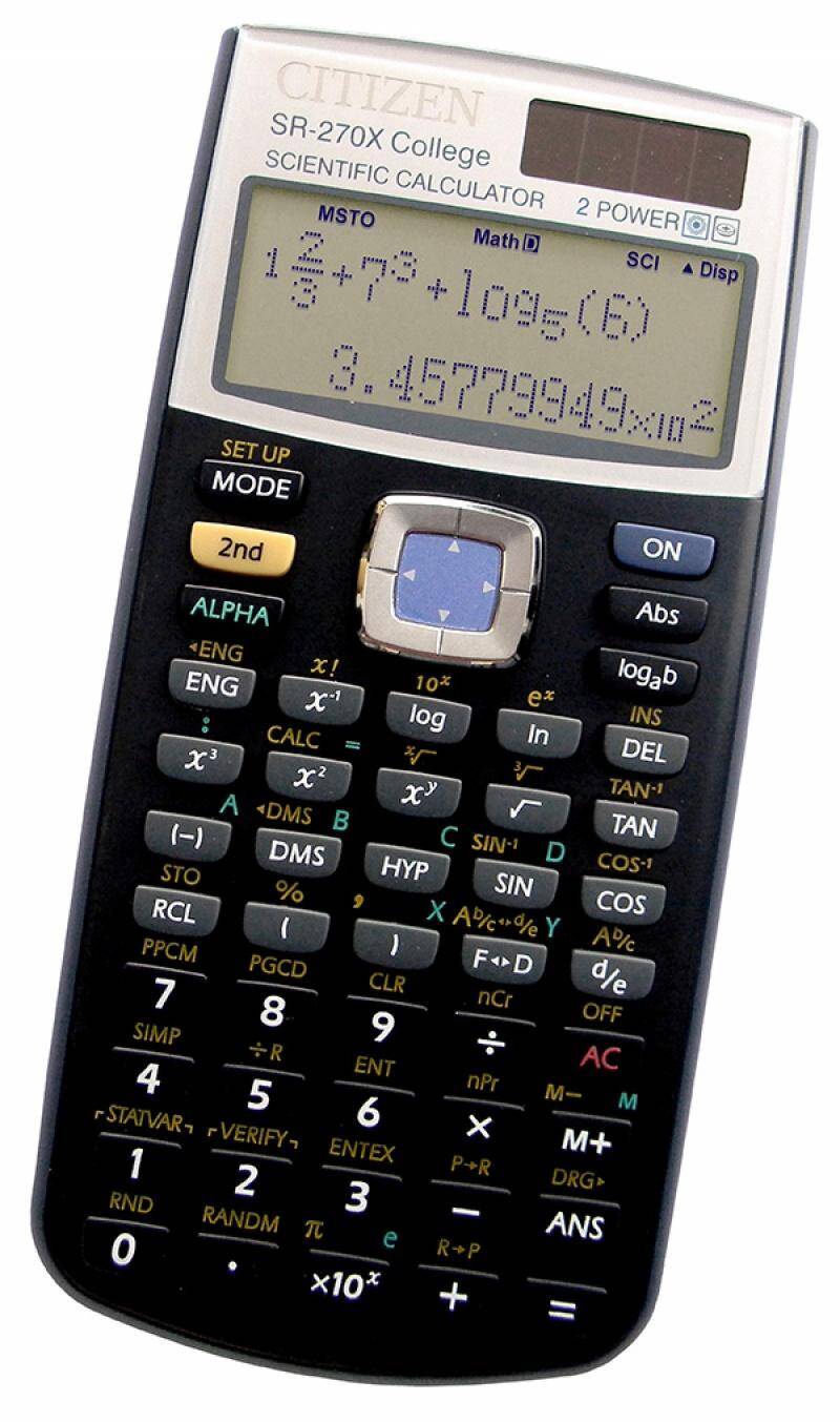 Kalkulator naukowy CITIZEN SR-270XCFS