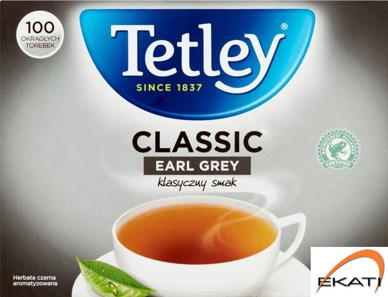 Herbata TETLEY CLASSIC EARL GREY czarna