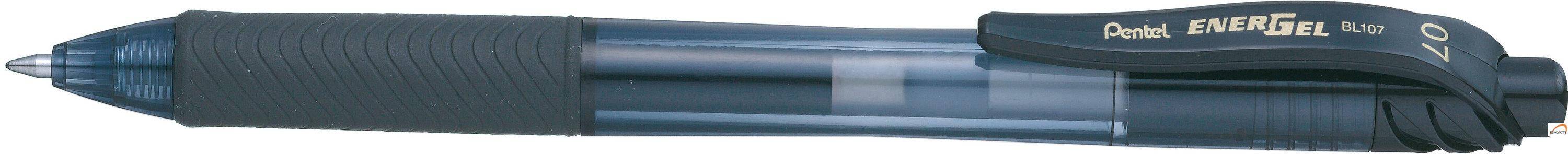 Pióro kulkowe 0 7mm ENERGEL czarne