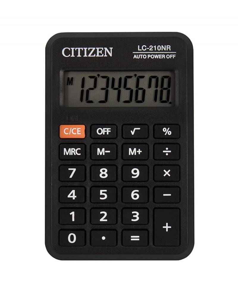 Kalkulator kieszonkowy CITIZEN LC210NR