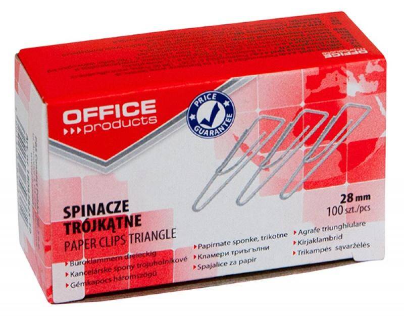 Spinacze trójkątne OFFICE PRODUCTS