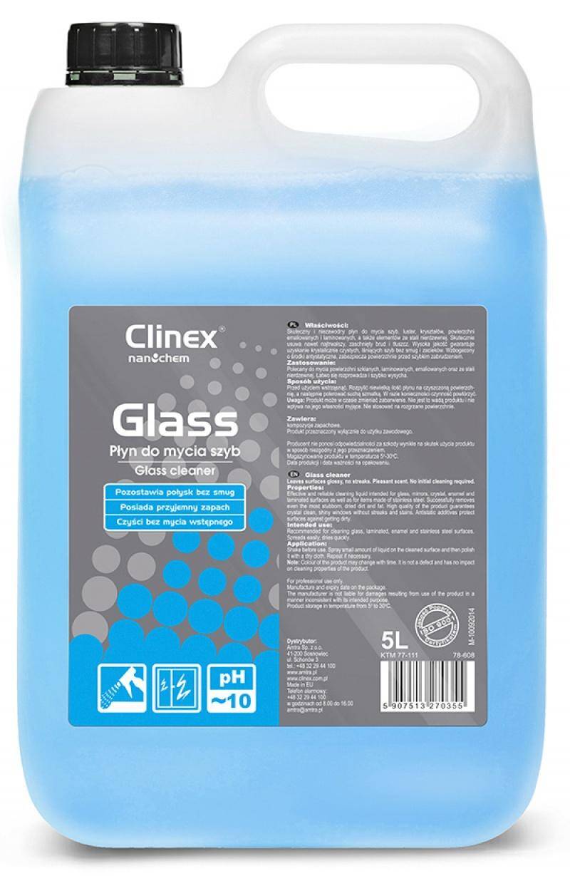 Płyn CLINEX Glass 5L  do mycia szyb