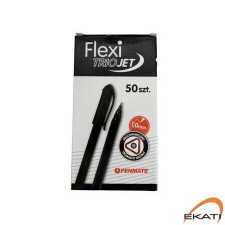 Długopis FLEXI TRIO JET czarny TT7531