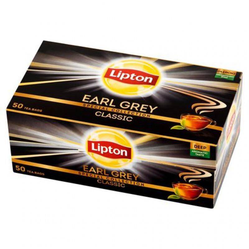 Herbata LIPTON Earl Grey  50 kopert