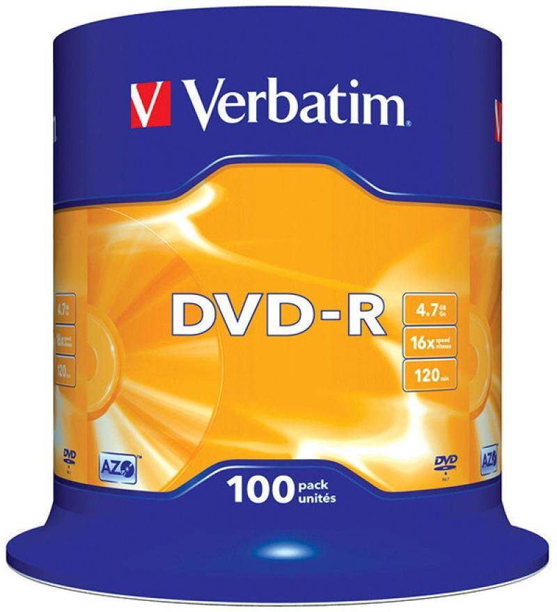 Płyta DVD-R VERBATIM AZO  4 7GB