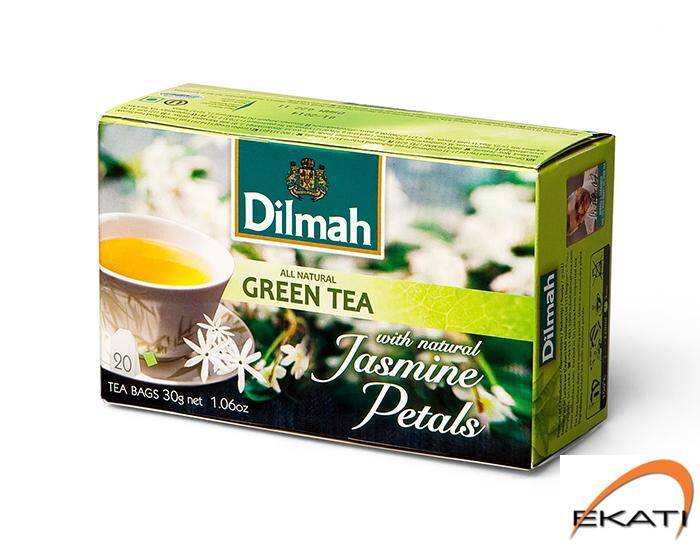 Herbata DILMAH GREEN JAŚMIN 20t*1 5g