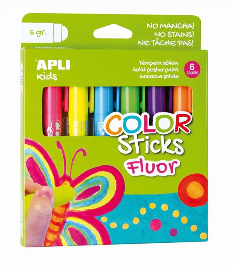 Farby w sztyfcie APLI  color sticks