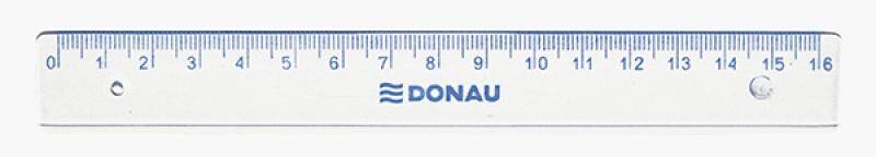 Linijka DONAU  16cm  zawieszka