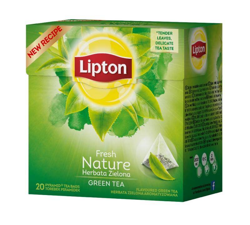 Herbata LIPTON Green Nature  piramidki