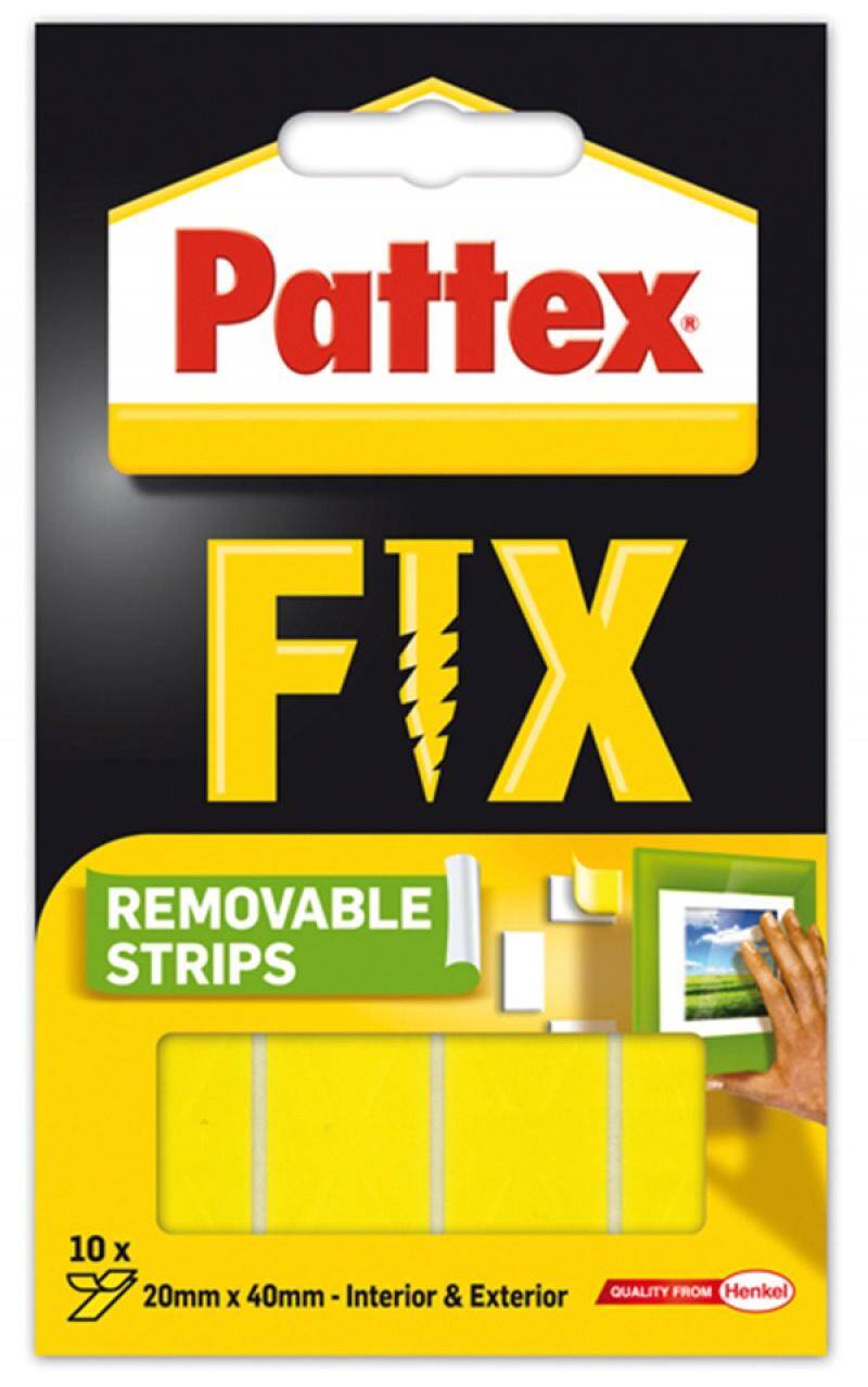 Paski montażowe usuwalne PATTEX FIX
