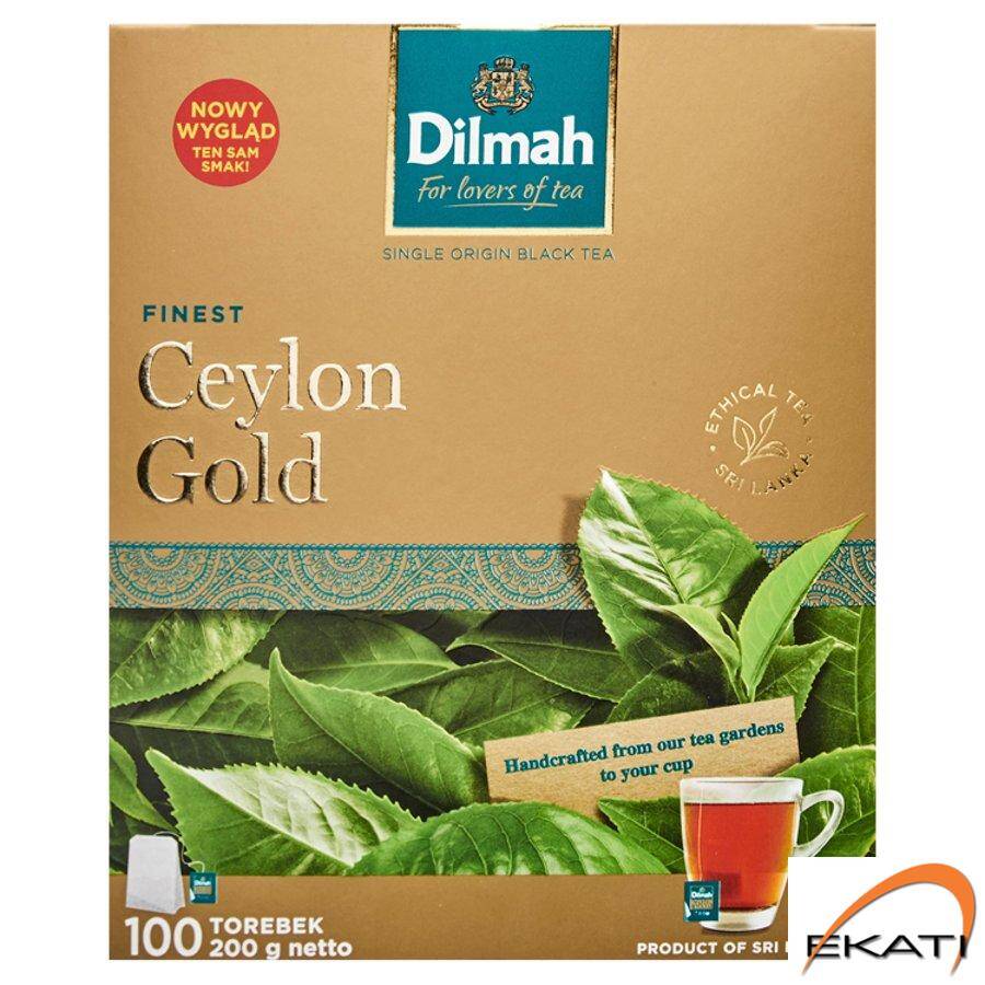Herbata DILMAH CEYLON GOLD 100szt x2g