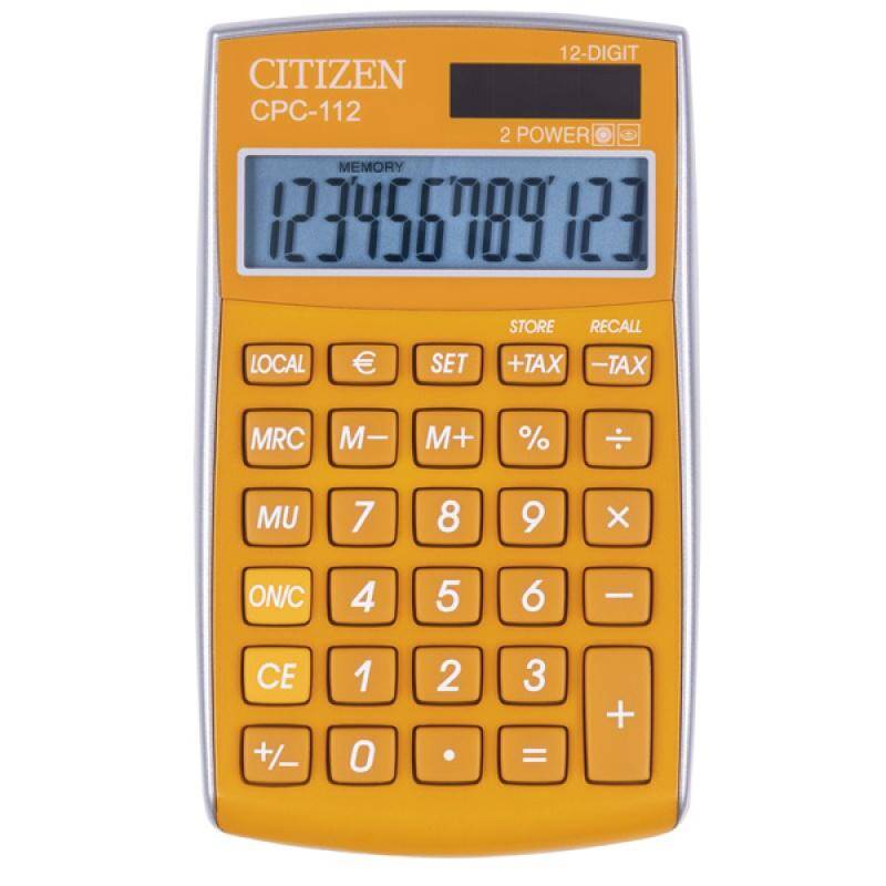 Kalkulator biurowy CITIZEN CPC-112