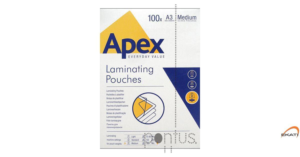 APEX folie do laminacji A4 MEDIUM op.