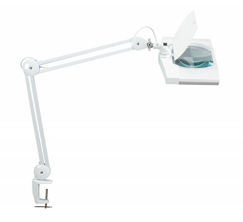 Lampka LED z lupą na biurko MAULvitrum