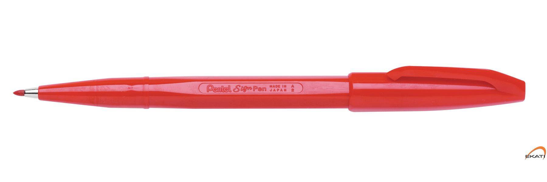Pisak Sign Pen czerwony S520-B PENTEL