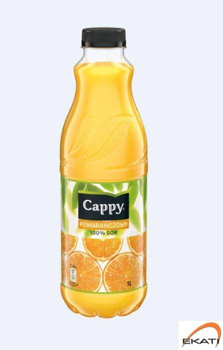 Sok CAPPY POMARAŃCZOWY 100% 1L butelka