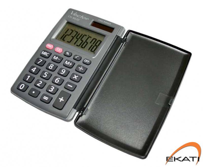 Kalkulator VECTOR CH862 kieszonkowy 8