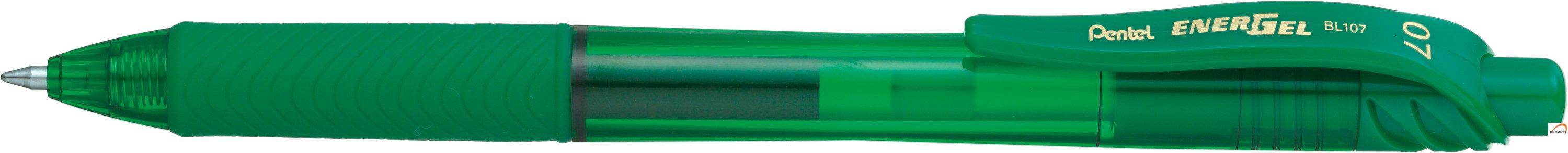 Pióro kulkowe 0 7mm ENERGEL zielone