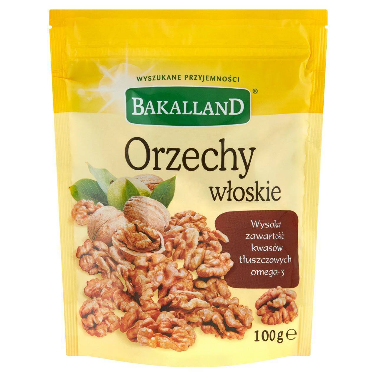 Orzechy włoskie 300g BAKALLAND