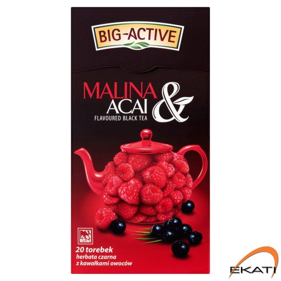 Herbata BIG-ACTIVE Malina & Acai 20