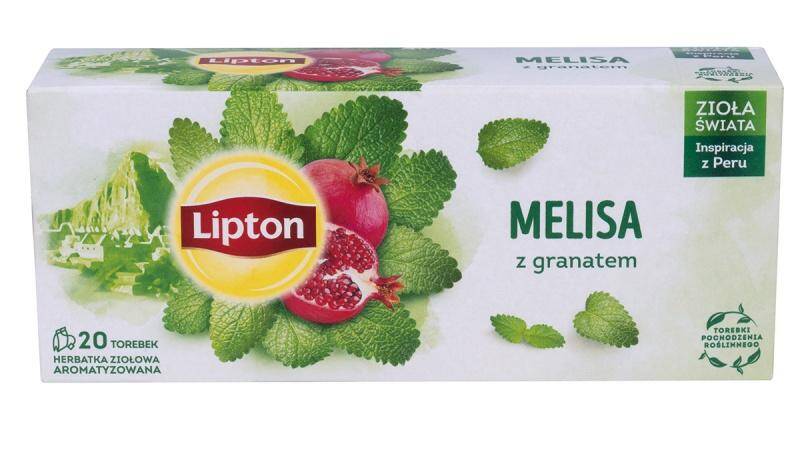 Herbata LIPTON ziołowa  melisa z