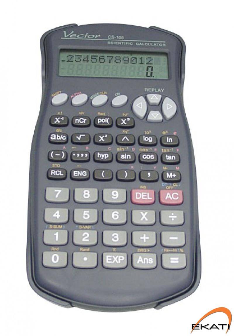 Kalkulator VECTOR CS-105 nauk. 240
