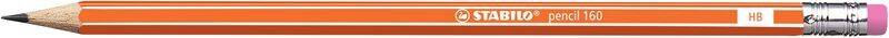 Ołówek 160 Z Gumką Hb Orange Stabilo