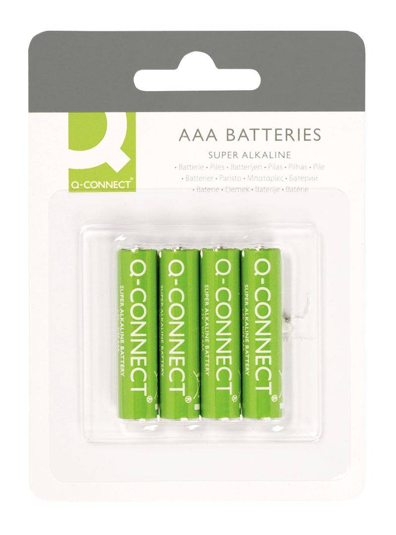 Baterie super-alkaliczne Q-CONNECT AAA