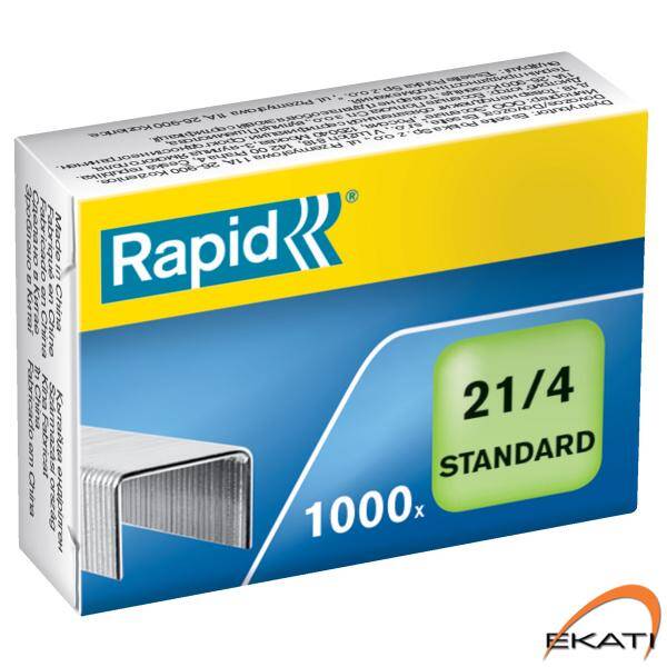 Zszywki Rapid Standard 21/4 1M 1000