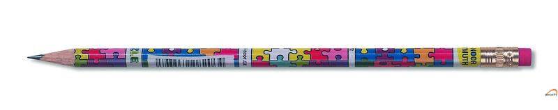 Ołówek Grafitowy 1231/PU PUZZLE z gumką