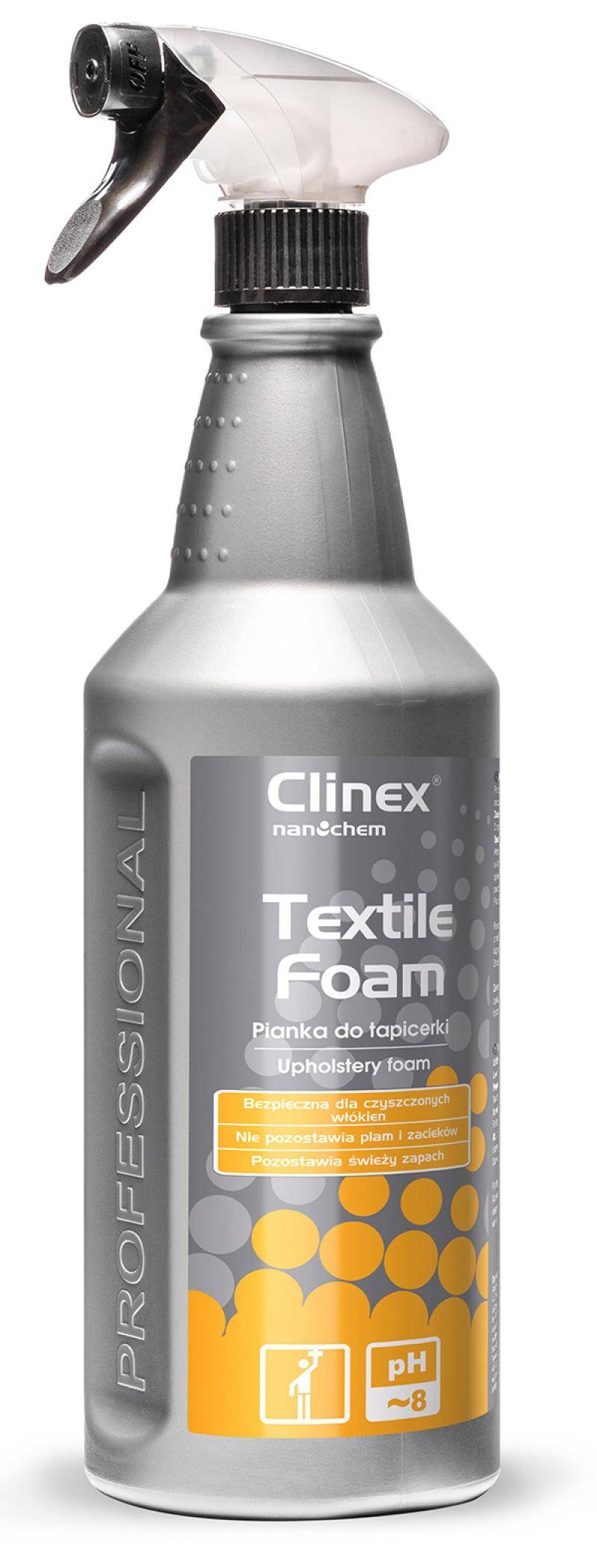Pianka CLINEX Textile Foam 1L  do