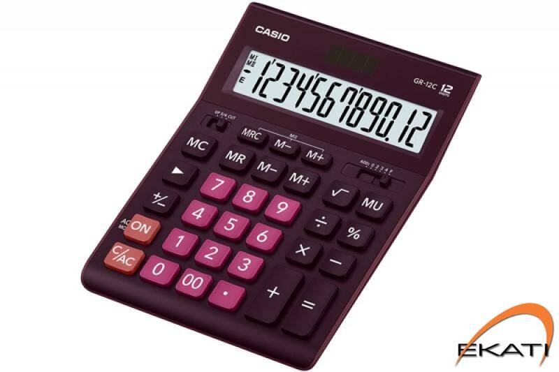 Kalkulator CASIO GR-12C-WR ciemna