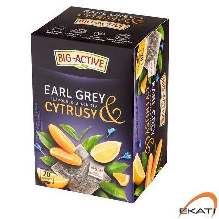 Herbata BIG-ACTIVE EARL GREY CYTRUSY 20