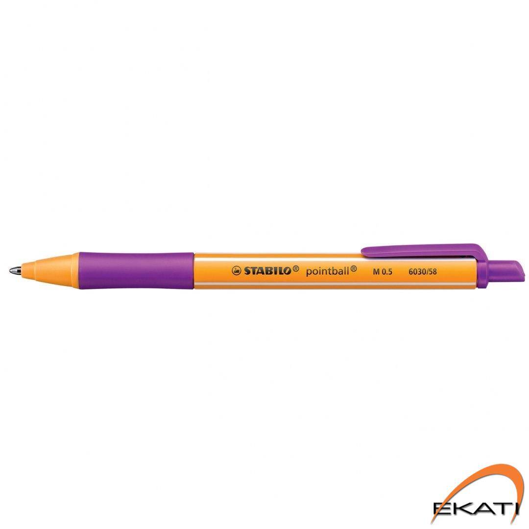 Długopis POINT Ball 6030/58 fioletowy