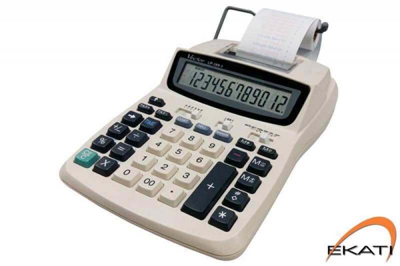 Kalkulator VECTOR LP-105 II z drukarką