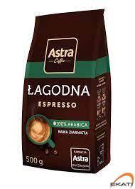 Kawa ASTRA ŁAGODNA Espresso ziarno 500g
