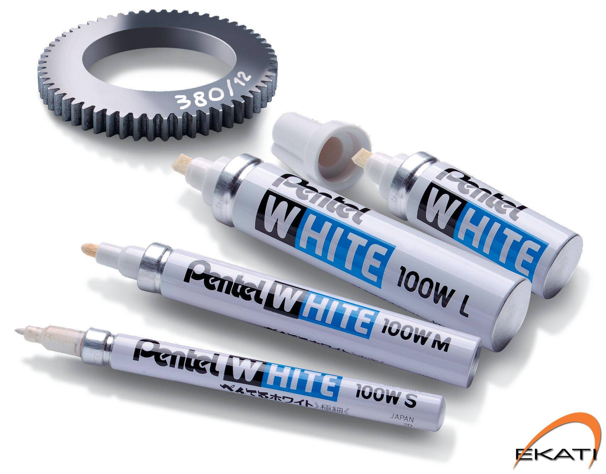 Marker olejowy biały biały X100W-S-W