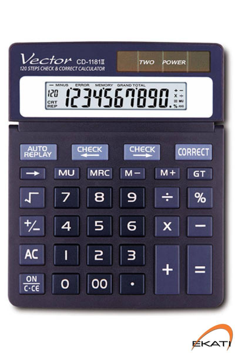 Kalkulator VECTOR CD1181 10 pozycyjny