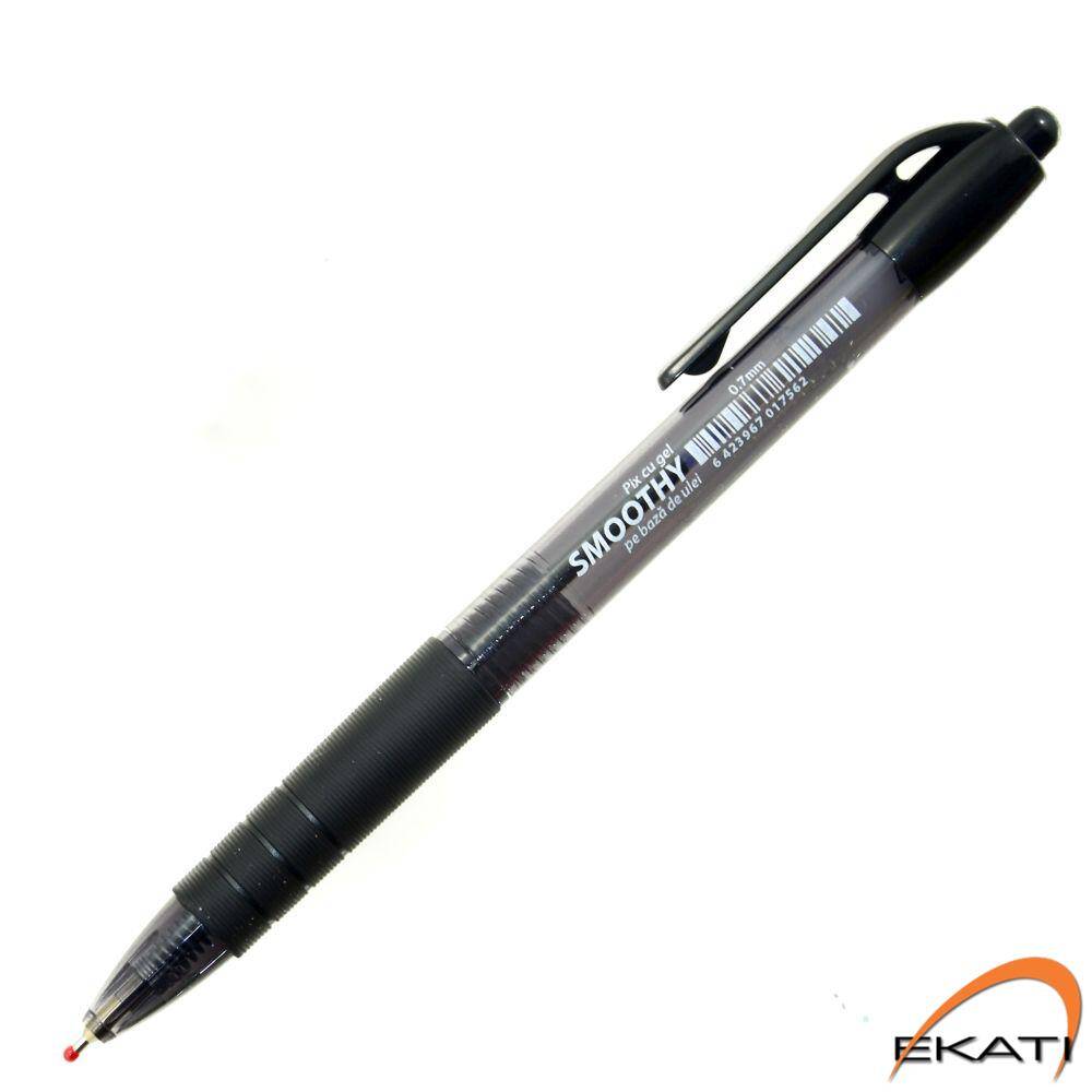 Długopis żelowy SMOOTHY 0 7 mm czarny