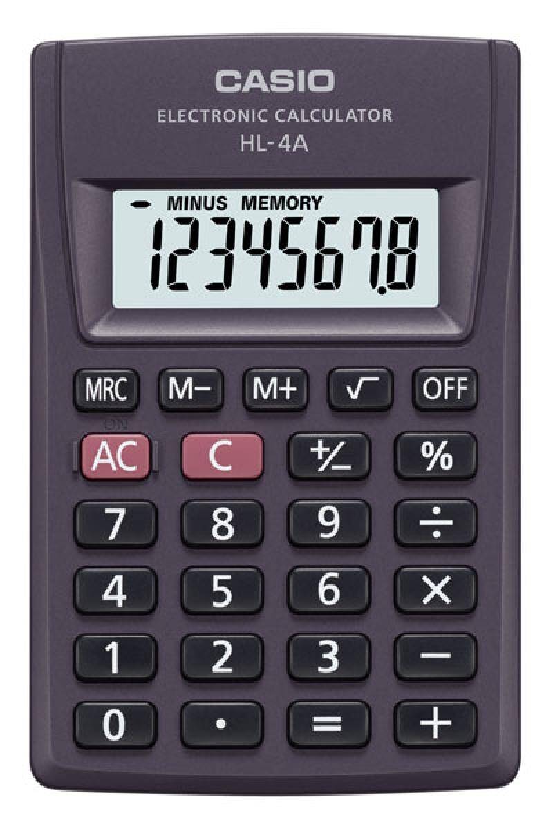 Kalkulator CASIO CHL4AB kieszonkowy