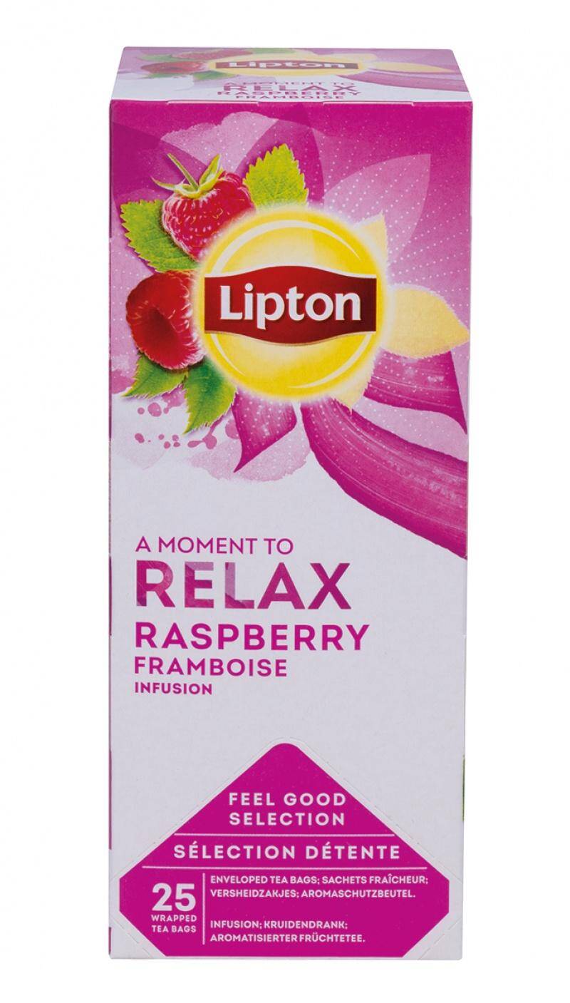 Herbata LIPTON Relax  malina  25 torebek