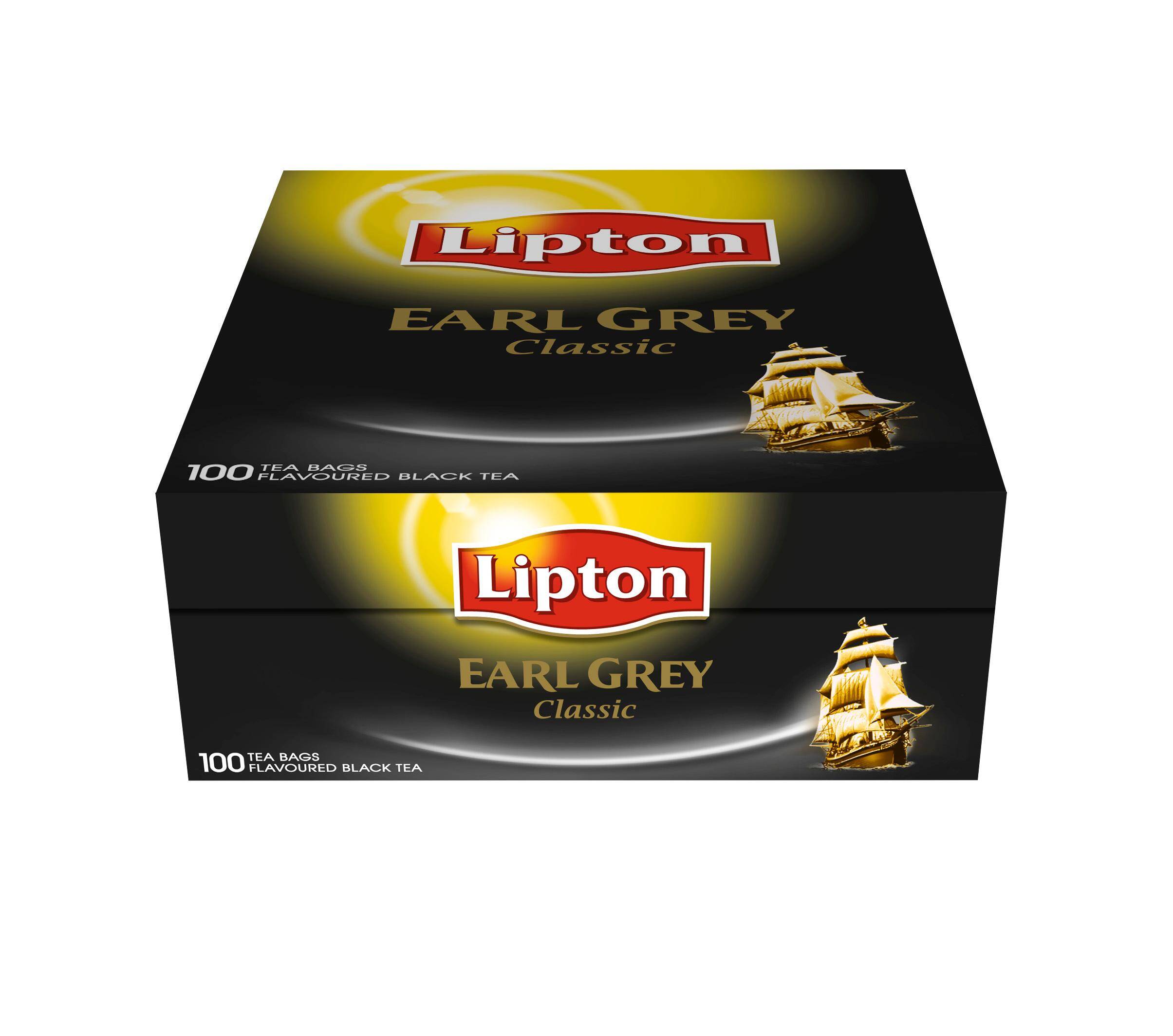 Herbata LIPTON EARL GREY  100 torebek