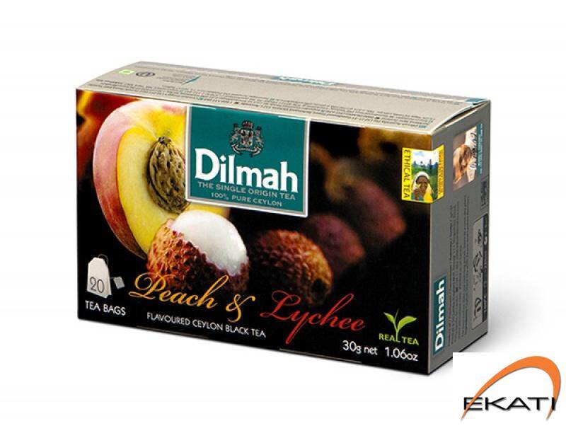 Herbata DILMAH AROMAT BRZOSKW&LYCHE