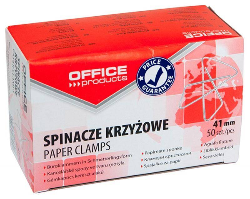 Spinacze krzyżowe OFFICE PRODUCTS