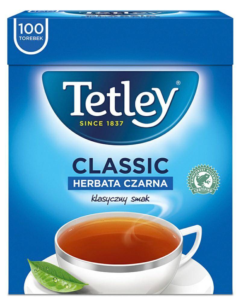 Herbata TETLEY CLASSIC czarna 100
