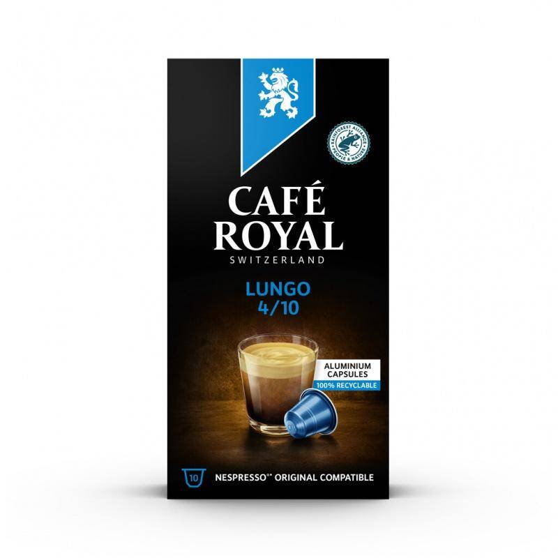 Kapsułki kawowe CAFE ROYAL LUNGO 10 szt